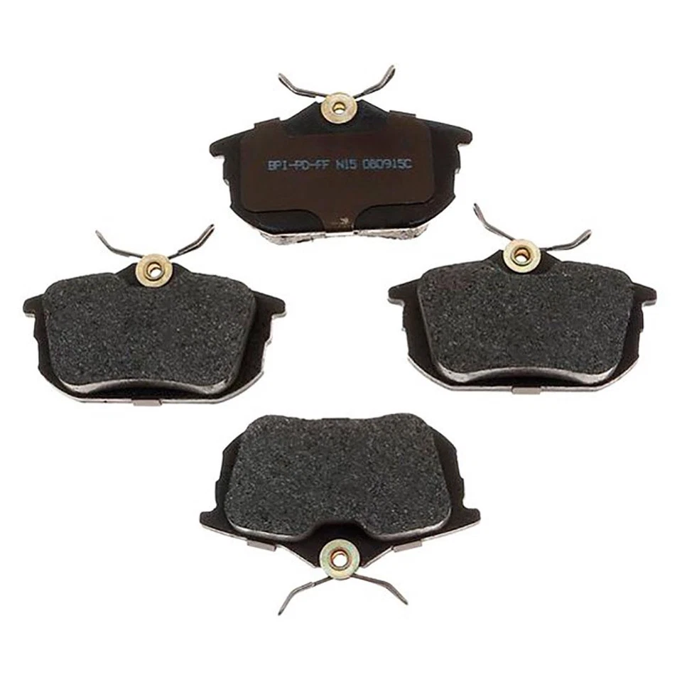 For 2004 2003 2002 2001 2000 Volvo S40 Front & Rear R-Line Metallic Brake Pads Foto 2 de 4