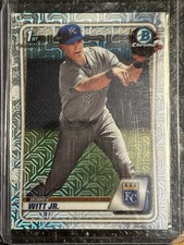 2020 Bowman Chrome Bobby Witt Jr Mega Box Mojo 1st Bowman Rookie RC First BCP-25