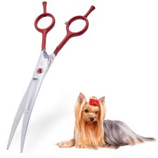 Dog Grooming Scissors/6CR grooming Scissors for Dogs/curved Scissors for Dog ...