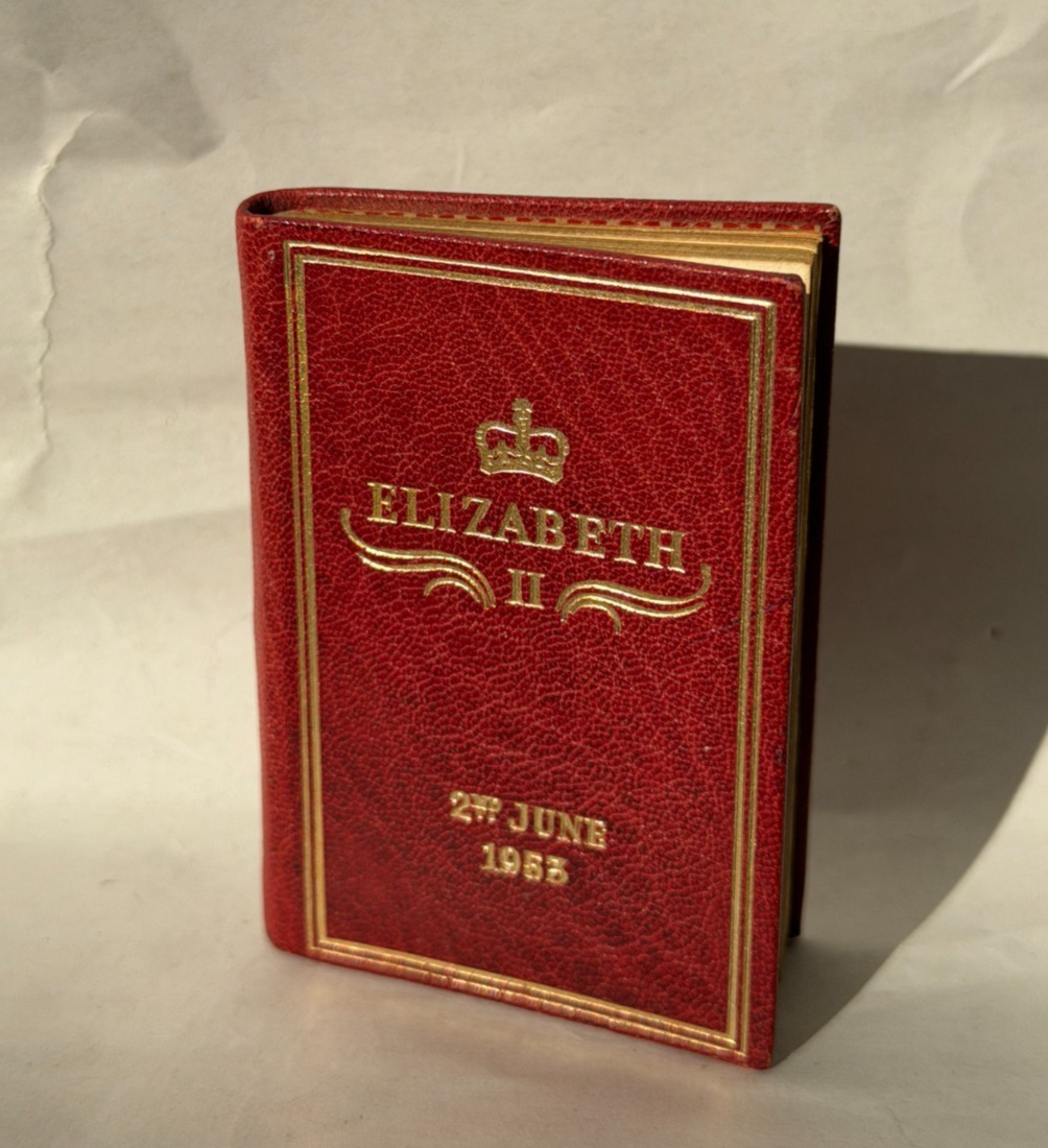 1953 Miniature Coronation Book Queen Elizabeth II – St. Onge Limited 2000 copies