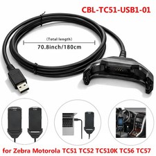 USB Data Charger Cable CBL-TC51-USB1-01 for Zebra Motorola TC51 TC52 TC56 TC57