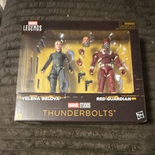 Marvel Legends Series Thunderbolts Yelena Belova & Red Guardian Set w Pistol