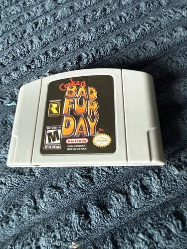 Conker's Bad Fur Day N64 Reproduction Cartridge Tested