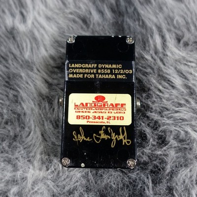 Landgraff Dynamic Overdrive Guitar Pedal 3-Way Clipping Switch Used
