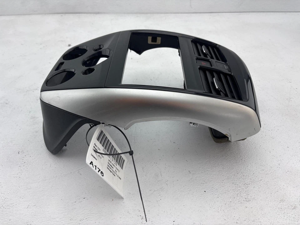14-19 Nissan Versa Hatchback Center Dash Radio Bezel Climate Control Trim Oem - Image 3 of 4