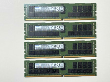 Set of 4 32GB 128GB 1X32GB 2RX4 DDR4 PC4-2666V SAMSUNG ECC Server RAM