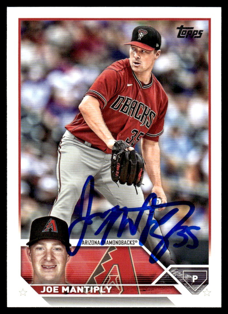 2023 Topps Update Baseball Card Joe Mantiply Arizona Diamondbacks