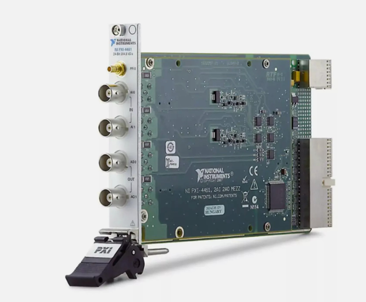 New National Instruments PXI-4461 PXI4461 PXI Sound and Vibration Module