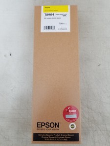 GENUINE Epson GS3 Yellow Ink 700ml (T8904) for S80600, S60600, S40600