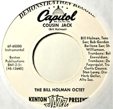 Bill Holman Octet Cousin Jack / Plain Folk DJ 45 7