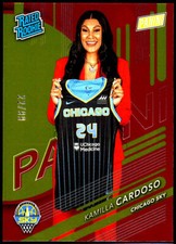 2024 The National #RR3 Kamilla Cardoso Gold/Red Foil 22/99 Basketball SP-100