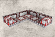 Orientalische Sitzecke, 11-tlg. Sitzkissen-Sitzmöbel, Orient-Möbel, Sark Kösesi
