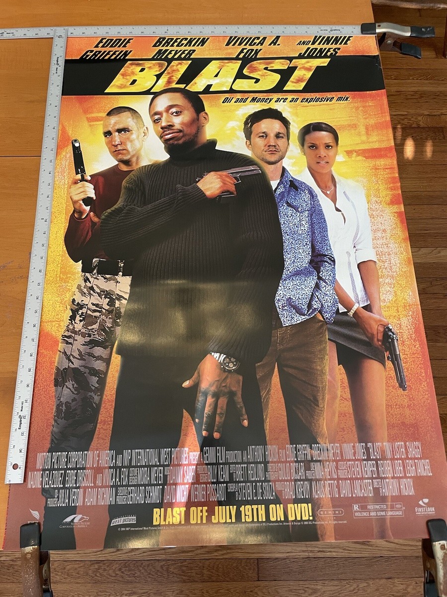 Blast NEW ORIGINAL MOVIE POSTER SS 27X40 *READ DESCRIPTION* | eBay