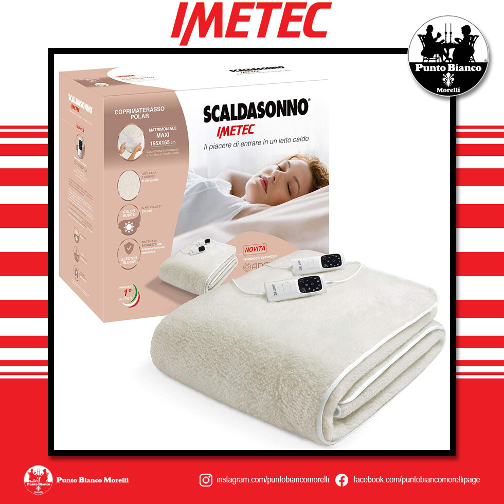 IMETEC Maxi Sleep Warmer Suitable Merino Wool Thermal Mattress Cover Warmer  | eBay