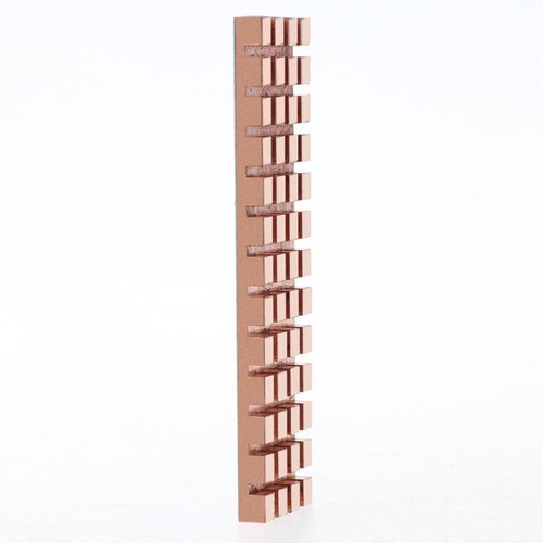 Pure Copper Heatsink Cooler Heat Sink Adhesive for M.2 NGFF 2280 PCI-E NVME SSD - Picture 10 of 16