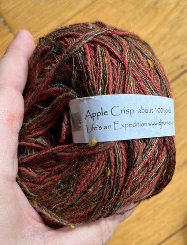 DJ Runnels Apple Crisp Yarn - 2 cakes - 5 oz total - Cashmere blend - NEW - Picture 4 of 6