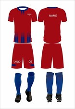 KIT DE FÚTBOL FÚTBOL CAMISETA UNIFORMES ROPA DE EQUIPO TOTALMENTE PERSONALIZADA CONJUNTO DE EQUIPO PANTALONES CORTOS
