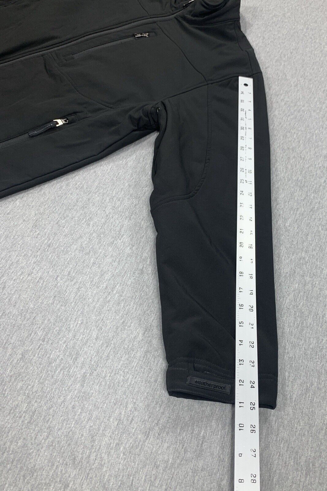 Weatherproof Soft Shell Full Zip Black Jacket Fle… - image 9