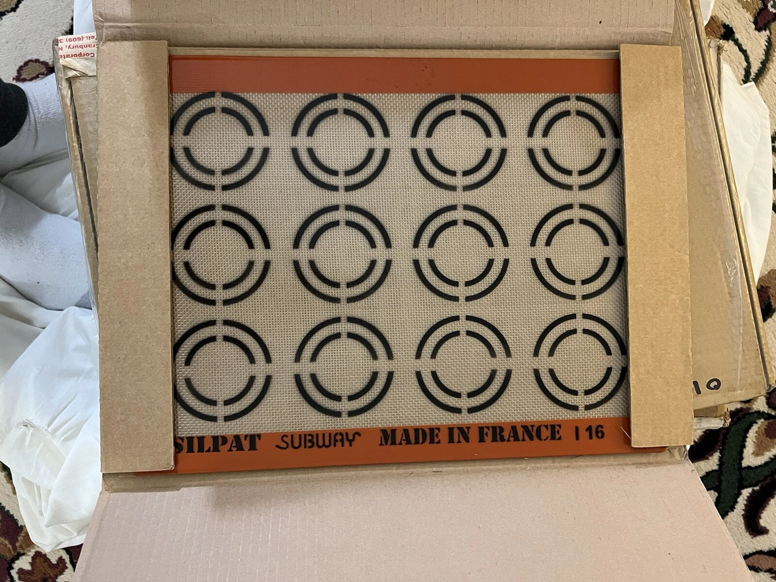 Silpat Perfect Cookie Non-Stick Silicone Baking Mat, 11-5/8" x 16-1/2" —$25/ea
Opens in a new window