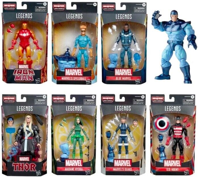 2022 Marvel Avengers Legends CONTROLLER BAF 6" Scale Hasbro Figure Set (7pcs)