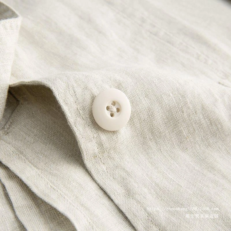 Hombres Verano 2 piezas Traje Chaqueta Algodón Lino Abrigo Pantalones British Delgado Informal Pantalones Foto 3 de 4