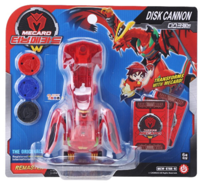 CHOIROCK Turning Mecard REMASTER : DISK CANNON Transformable Car