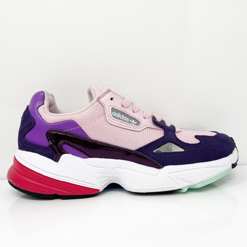 Adidas Womens Falcon BD7825 Pink Casual Shoes Sneakers Size 7.5 | eBay