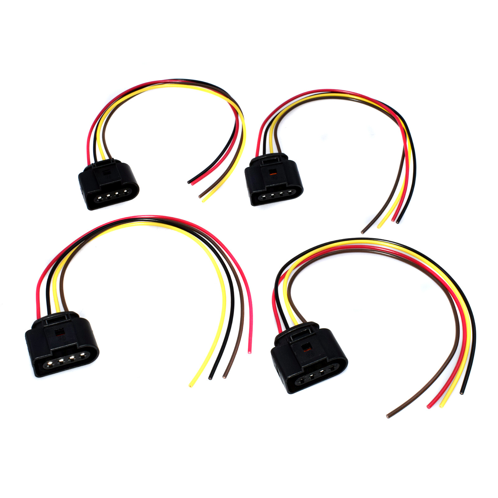 ECSiNG 4-Pin Zündspule Stecker – Doppelpack Für Audi, Skoda & VW (1J0973724)