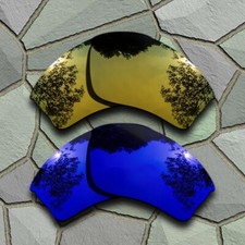 Yellow Gold Violet Blue Lenses Replacement For-Oakley Half Jacket XLJ Polarized