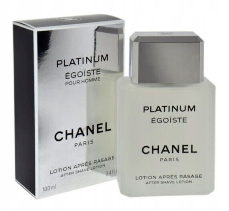 Used CHANEL PLATINUM EGOISTE Men Cologne 3.4oz / 100ml EDT Spray