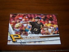 PIRATES FELIPE RIVERO 2017 TOPPS SILVER ALL-STAR STAMPED #353