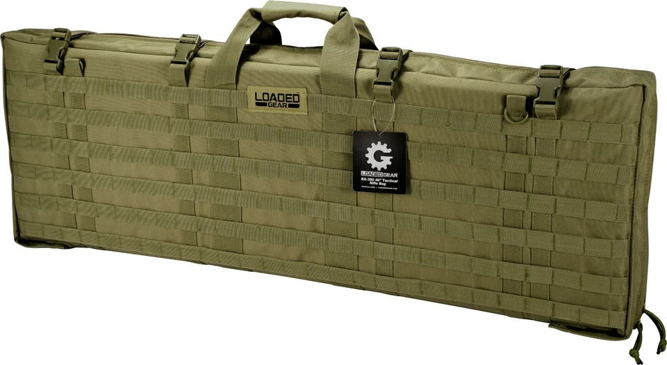 Barska Loaded Gear RX-300 OD Green 40 Inch Rifle Gun Padded Carrying Bag BI12324 - Image 2 of 4