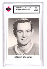 1965-66 Coca-Cola Bobby Rousseau | KSA GRADED MINT 9 | Canadiens