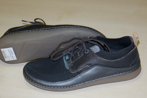 clarks grey trainers