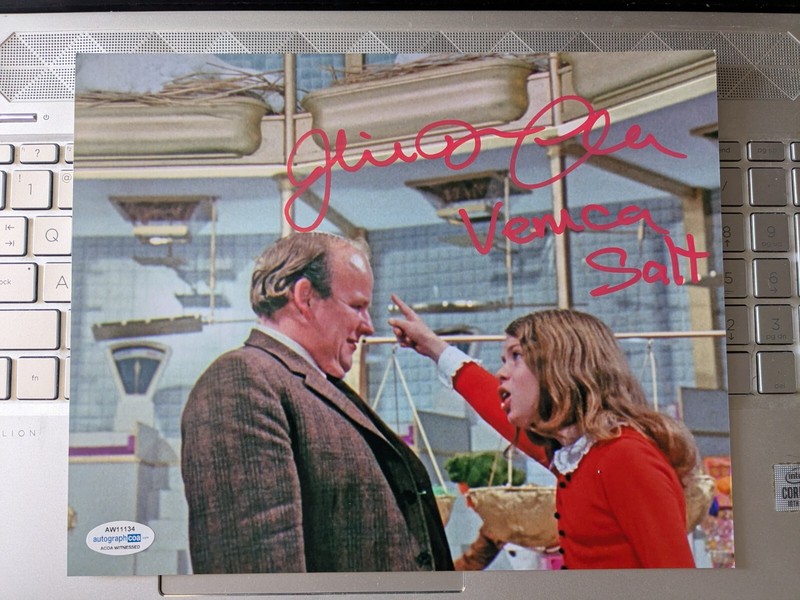 Julie Dawn Cole "Willy Wonka" AUTOGRAPH Signed 'Veruca Salt' 8x10 Photo