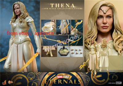Hot Toys MMS628 Eternals Thena 1/6 Collectible Action Figure Model