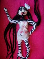 Horror Zombie Doll, Halloween Gift, Goth Doll, Unique Horror Doll, Haunted Gift