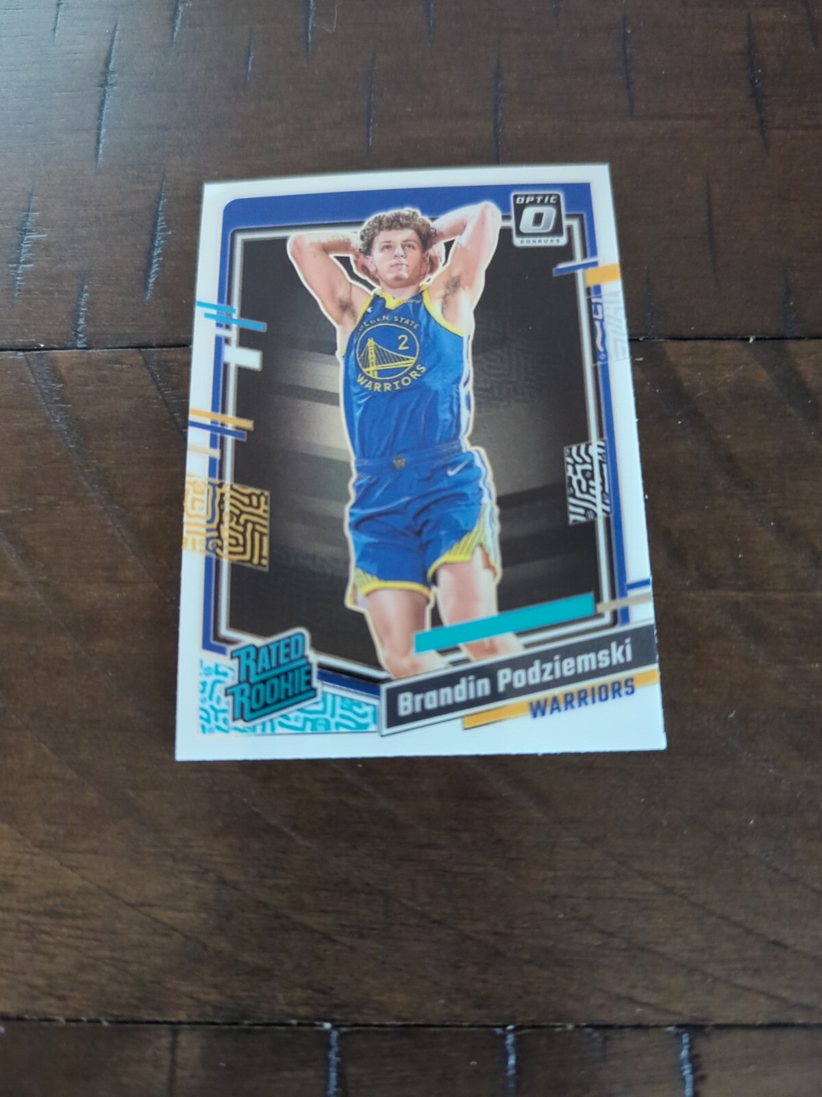 2023-24 Panini Donruss Optic NBA BRANDIN PODZIEMSKI #203 Warriors