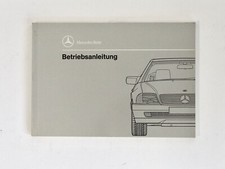 Mercedes Betriebsanleitung R129  300 SL, 500 SL, 600 SL