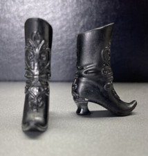 Replacement Boots for Anna Doll Disney Frozen Black 1, Preowned EUC
