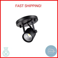 CLOUDY BAY LED Flush Mount Ceiling Spot Light,CRI90+ 8W 600lm 3000K Warm White