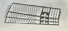 Lot of 3 Macally ACEKEYA The Everyday USB Apple Keyboard for Mac (Aluminum)