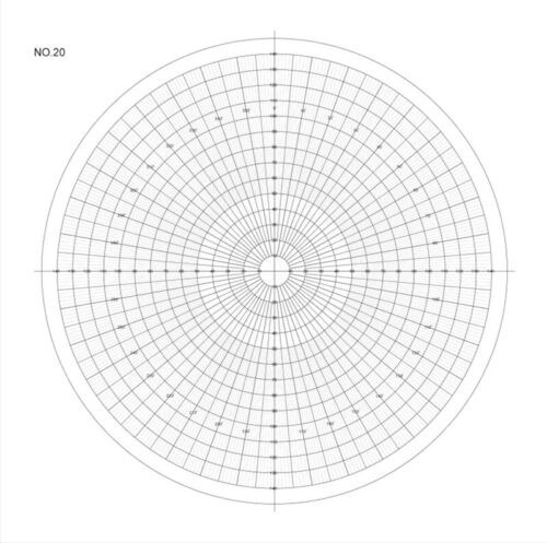 Diagrama comparador óptico para proyector de perfil diagrama de superposición 512075 - Imagen 1 de 1