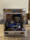 One Piece Brook w/ Shark Submerge 141 NYCC 2025 Funko Pop Con Sticker