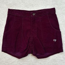 Vintage 80  s Ocean Pacific Corduroy Shorts Women  s 28 Long Riders USA Made Surf