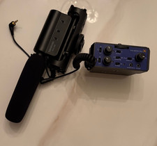 Beachtek DXA-MICRO Pro 2 Channel Active XLR Compact Adapter with Takstar Mic