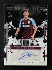 2024-25 Panini Impeccable EPL PAU TORRES 29/99 Auto Immortal Ink #IMM-PAU