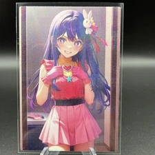 Ai Hoshino Anime Waifu Card Doujin ACG Goddess Holo