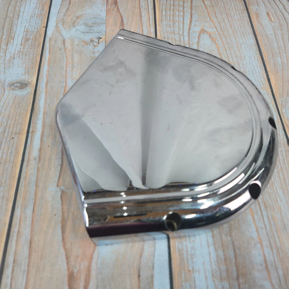 Cubierta de contraeje cromada lisa Victory Motorcycles 2872783 V92SC V92C OEM NOS Foto 3 de 4