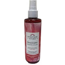 Heritage Store Rosewater Refreshing Facial Mist 8 Oz 